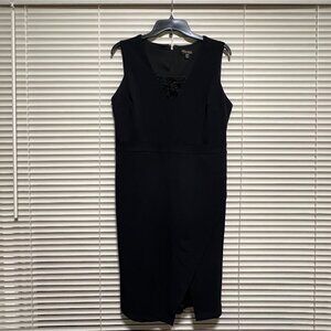 Thalia Sodi Black Midi Dress Size M